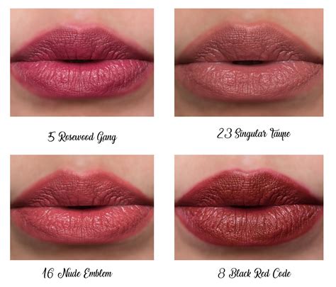 ysl tatouage couture swatches 23|ysl matte lip stain.